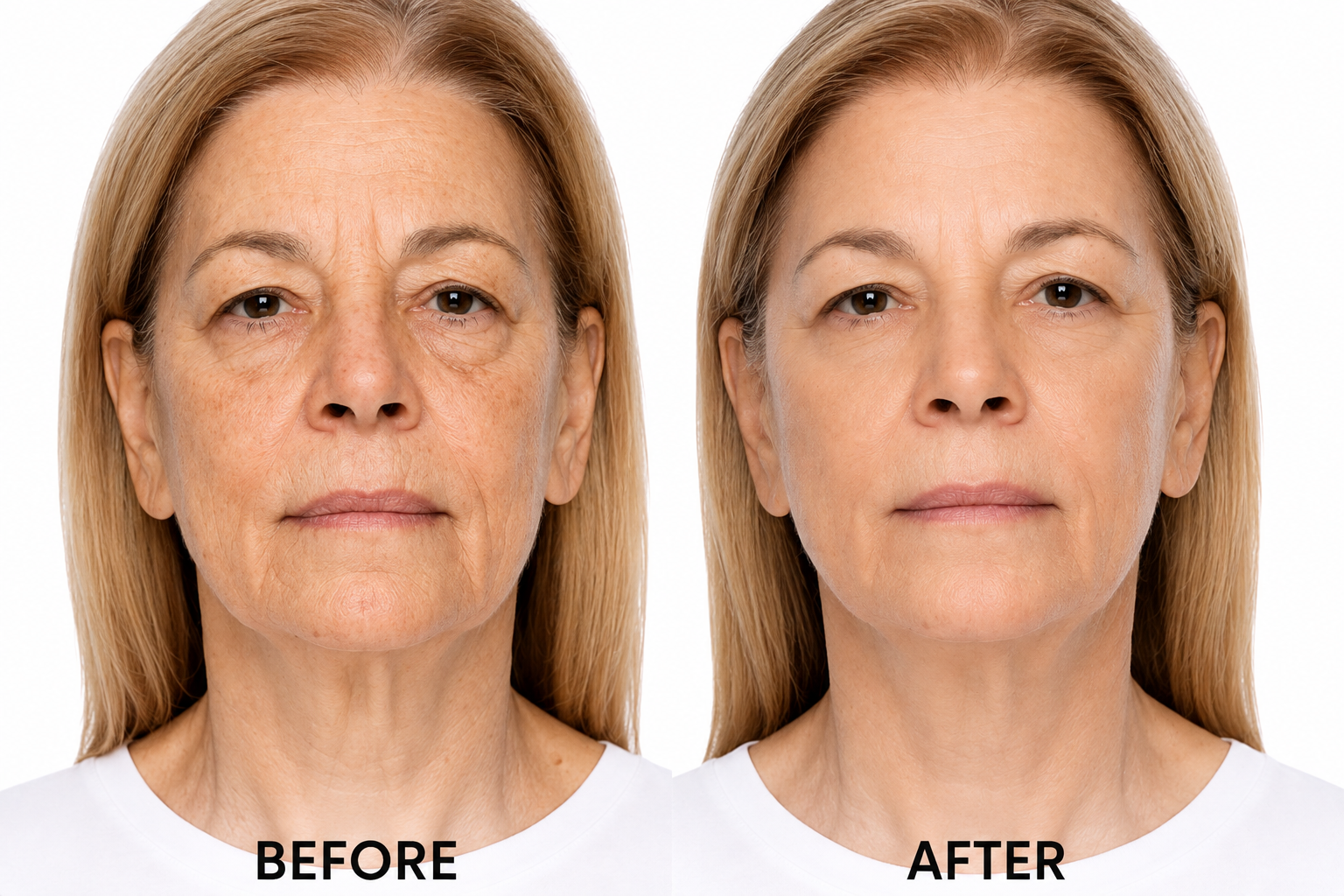 Before and after example